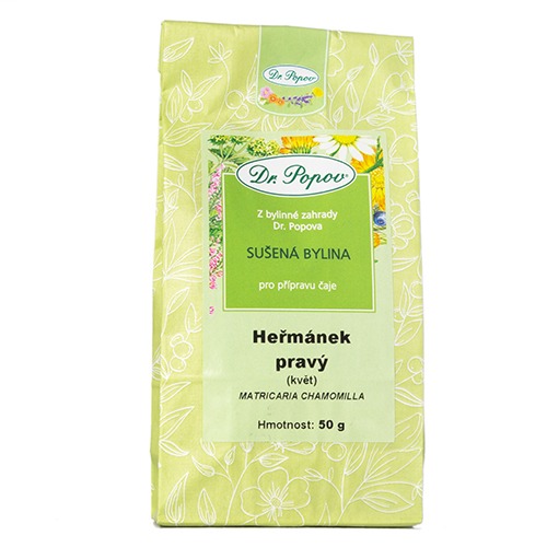 Heřmánek pravý květ, 50 g Dr. Popov