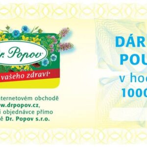 Dárkový poukaz 1 000 Kč