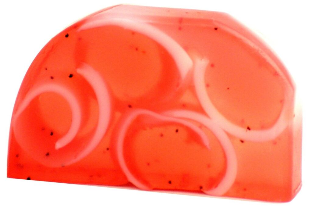 Mýdlo peelingové jahoda, 100 g Dr. Popov