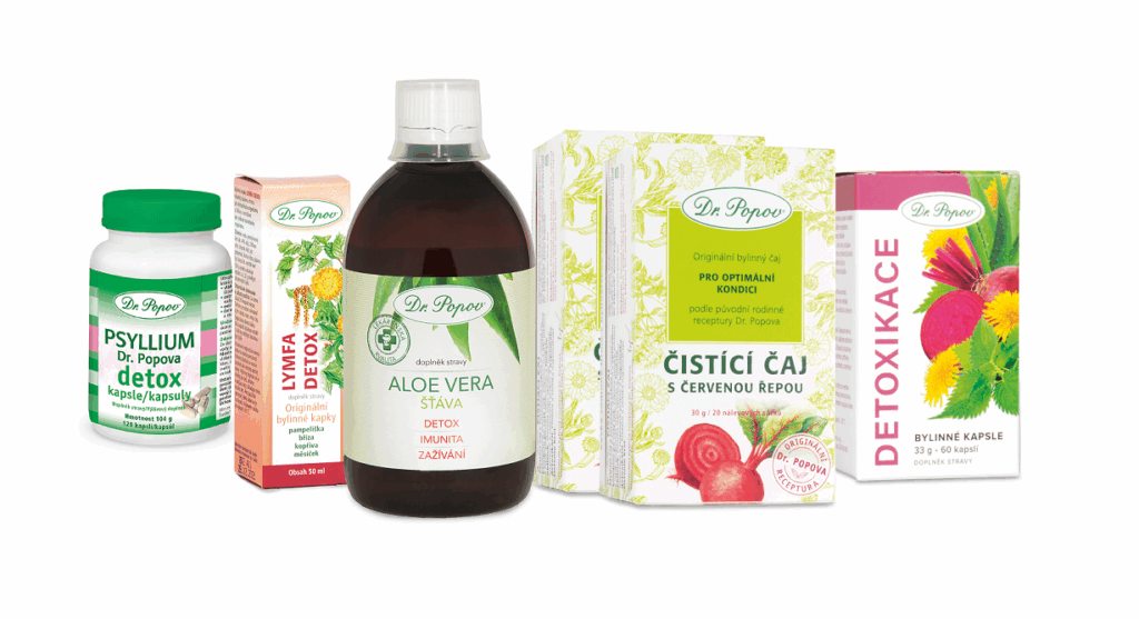 Intenzivní PROČIŠŤUJÍCÍ BALÍČEK Dr. Popova Dr. Popov