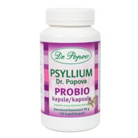 Psyllium Dr. Popova PROBIO kapsle, 120 ks