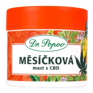 Měsíčková mast s CBD, 50 ml