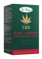 Konopný čaj s CBD Tlak-srdce, 30 g