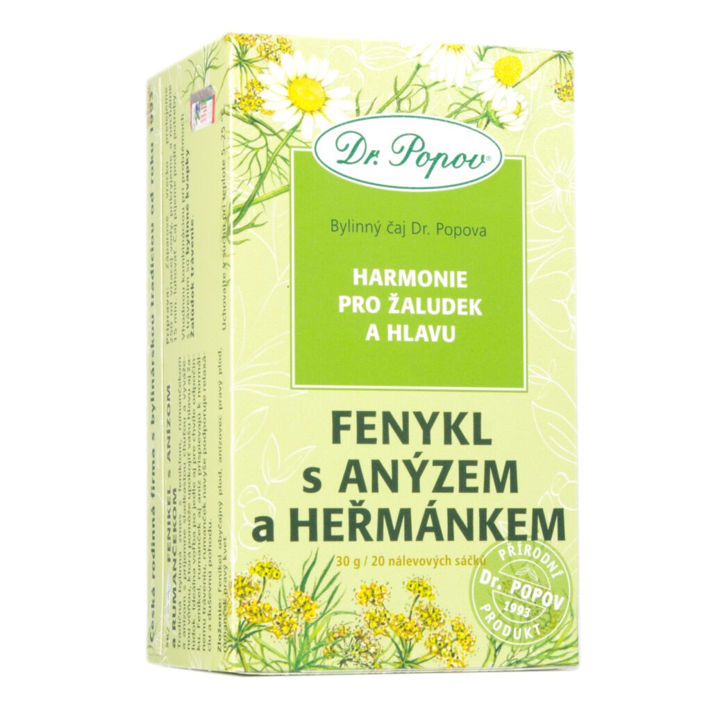 Fenykl s anýzem a heřmánkem, 30 g  Dr. Popov