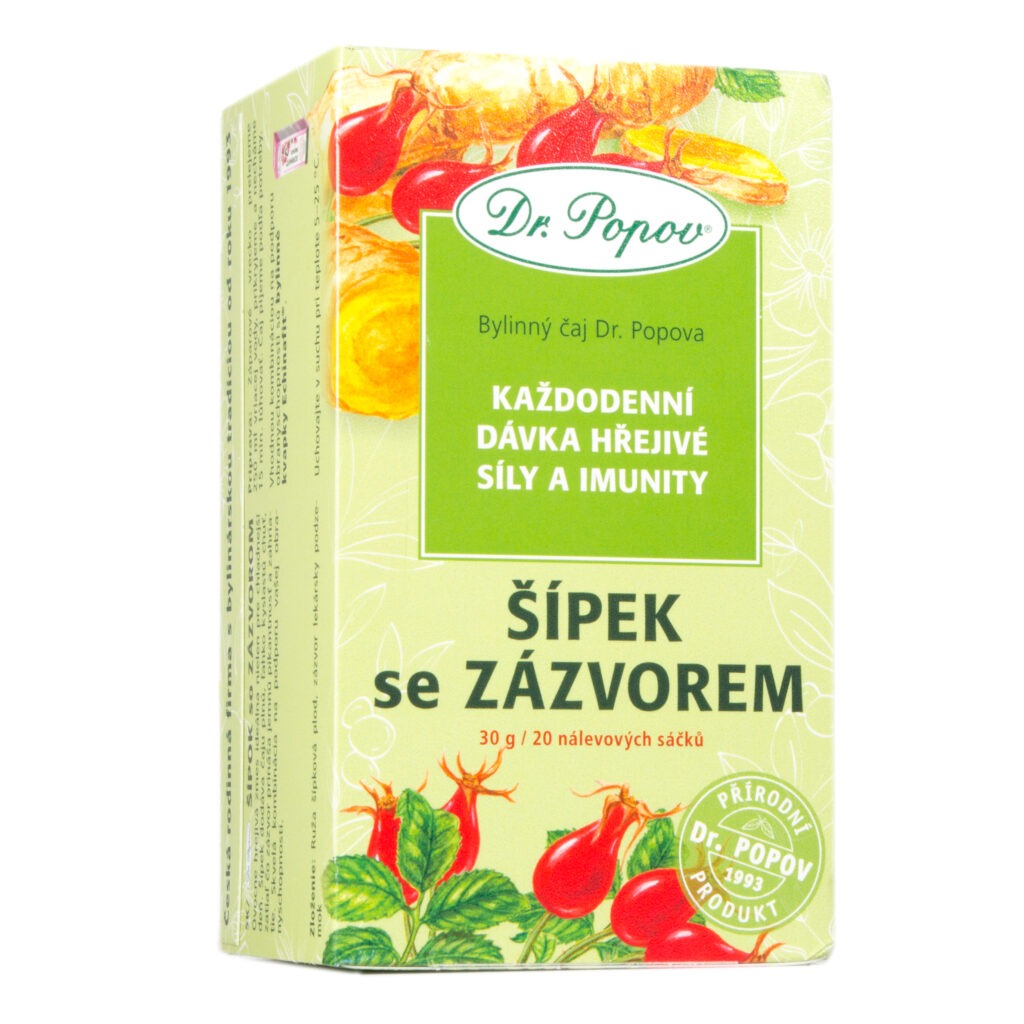 Šípek se zázvorem, 30 g  Dr. Popov